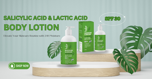 Achieve Smooth, Radiant Skin with BAKE's 10% AHA + 2% BHA Body Lotion SPF 30 PA+++