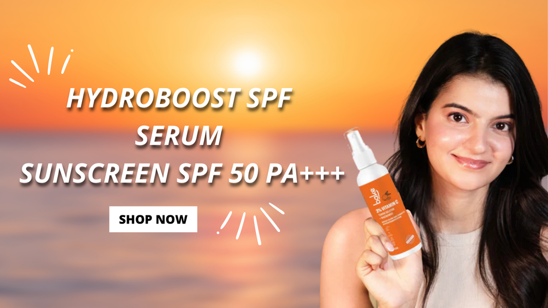 Hydroboost SPF Serum Sunscreen SPF 50 PA+++ - Fusion of Sun Protection & Hydration