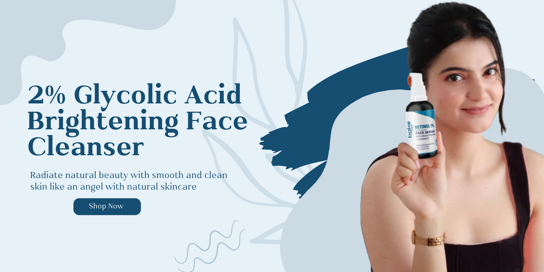 2% Glycolic Acid Brightening Face Cleanser For A Youthful Experience