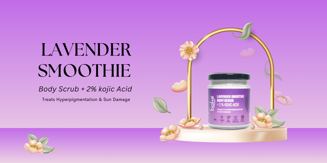 The Power of BAKE 2% Kojic Acid Lavender Smoothie Body Scrub: Your Ultimate Solution for Radiant, Hydrated Skin