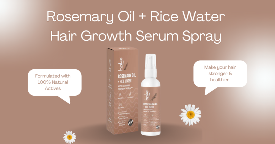 Rosemary Oil + Rice Water Hair Growth Serum Spray: The Secret to Stronger, Healthier Hair