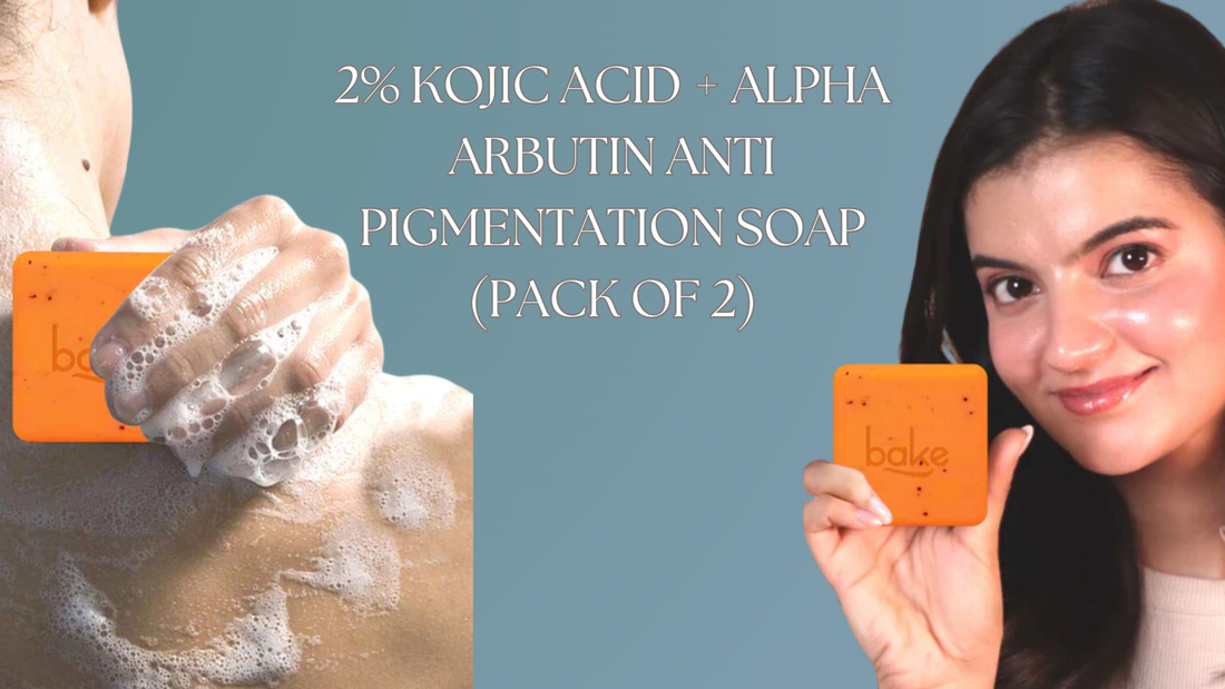 Achieve Radiant Skin with BAKE's 2% Kojic Acid + Alpha Arbutin Anti-Pigmentation Soap