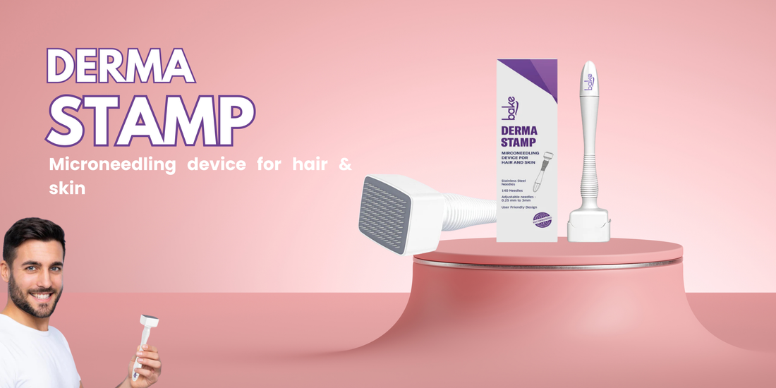 Transform Your Skincare Routine with BAKE's Adjustable Derma Stamp: Precision Microneedling for Radiant Skin