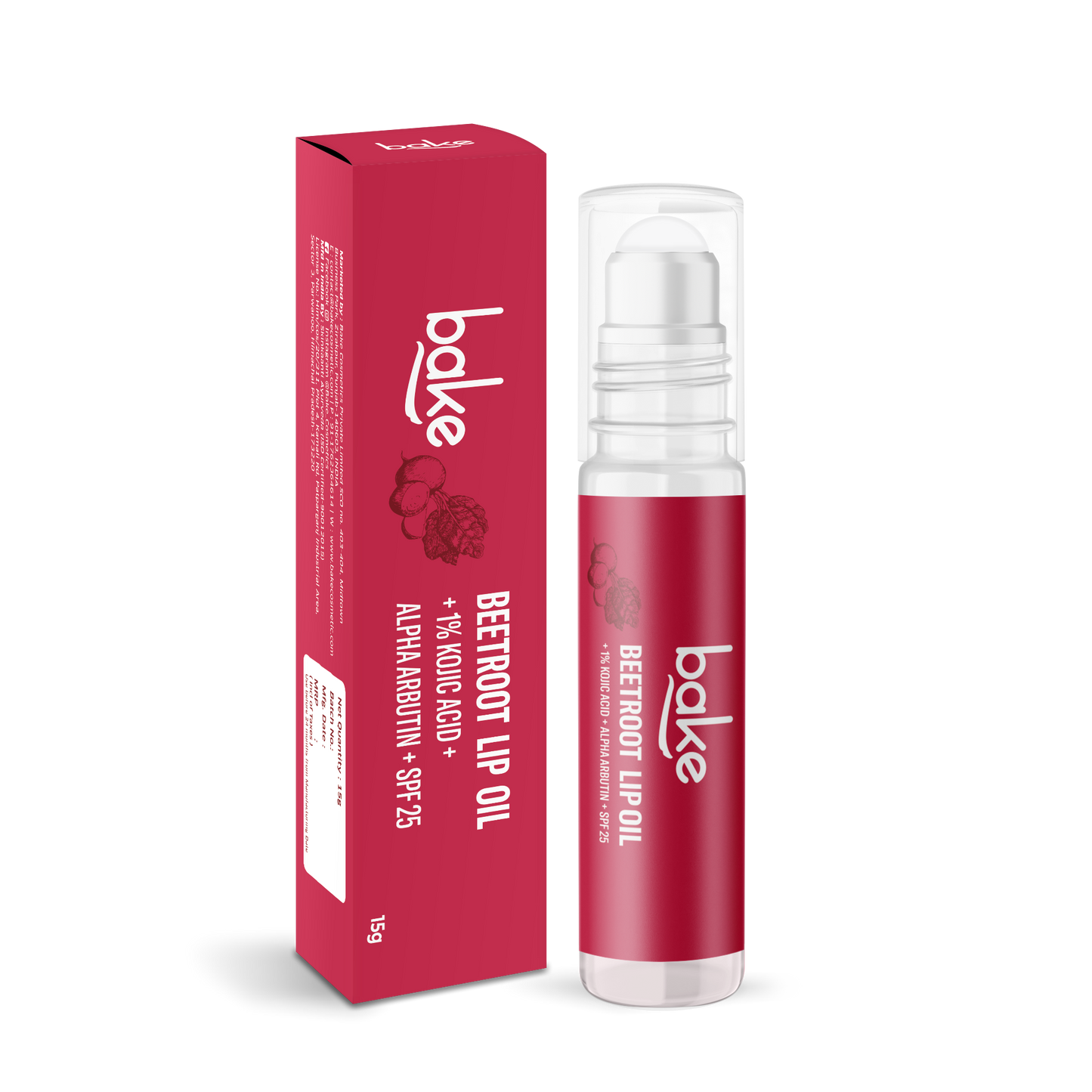 1% Kojic Acid + Alpha Arbutin Lip Oil SPF 25 PA+++