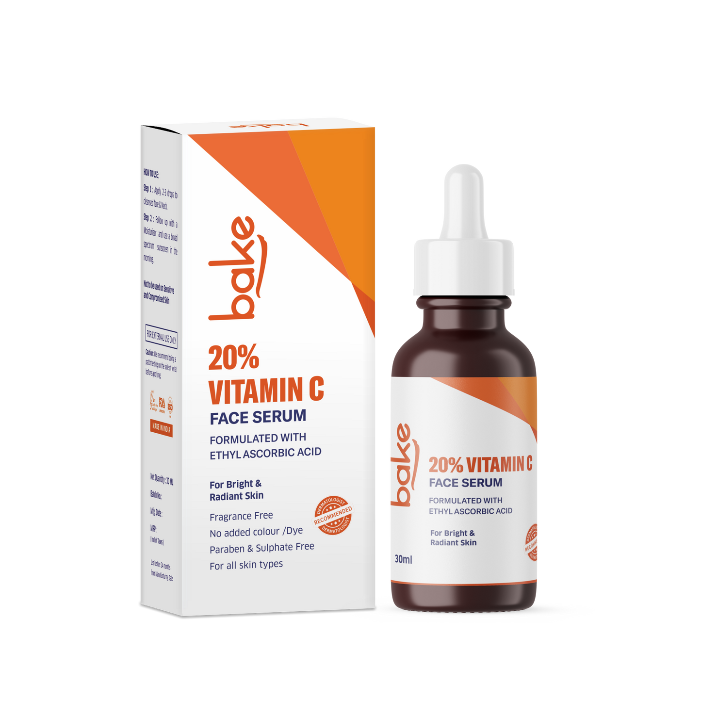 20% Vitamin C Face Serum - 30ml