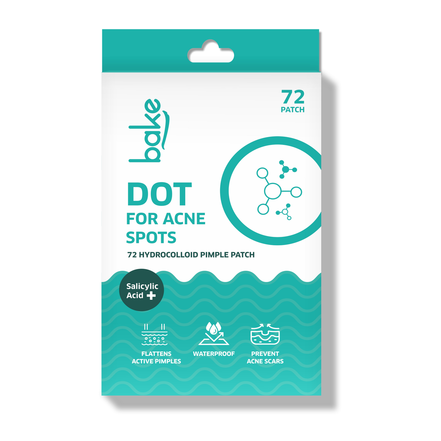 2% Salicylic Acid Dots for Acne Spots - 72 Dots