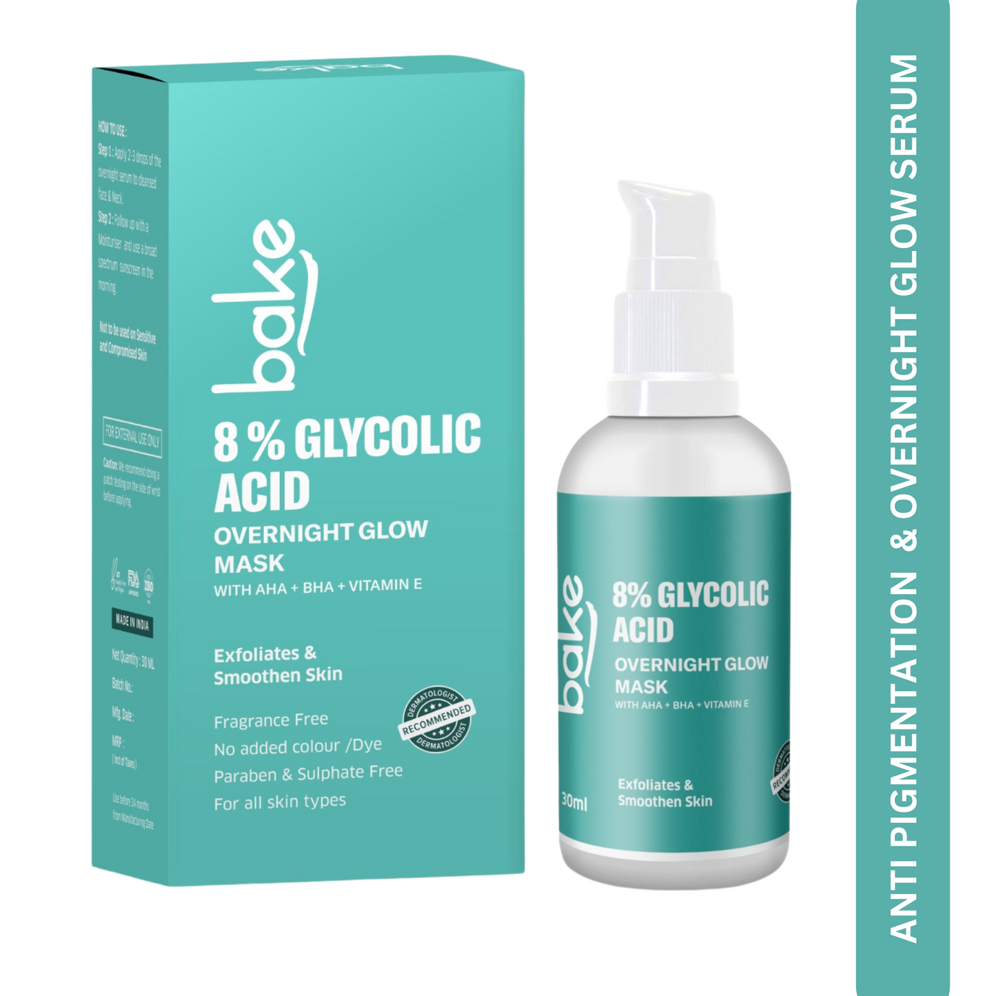 8%Glycolic Acid Overnight Peeling Serum