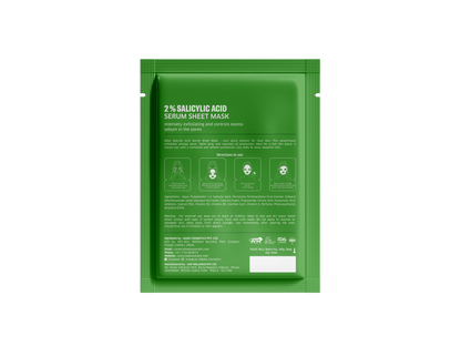 2% Salicylic Acid Serum Sheet Mask