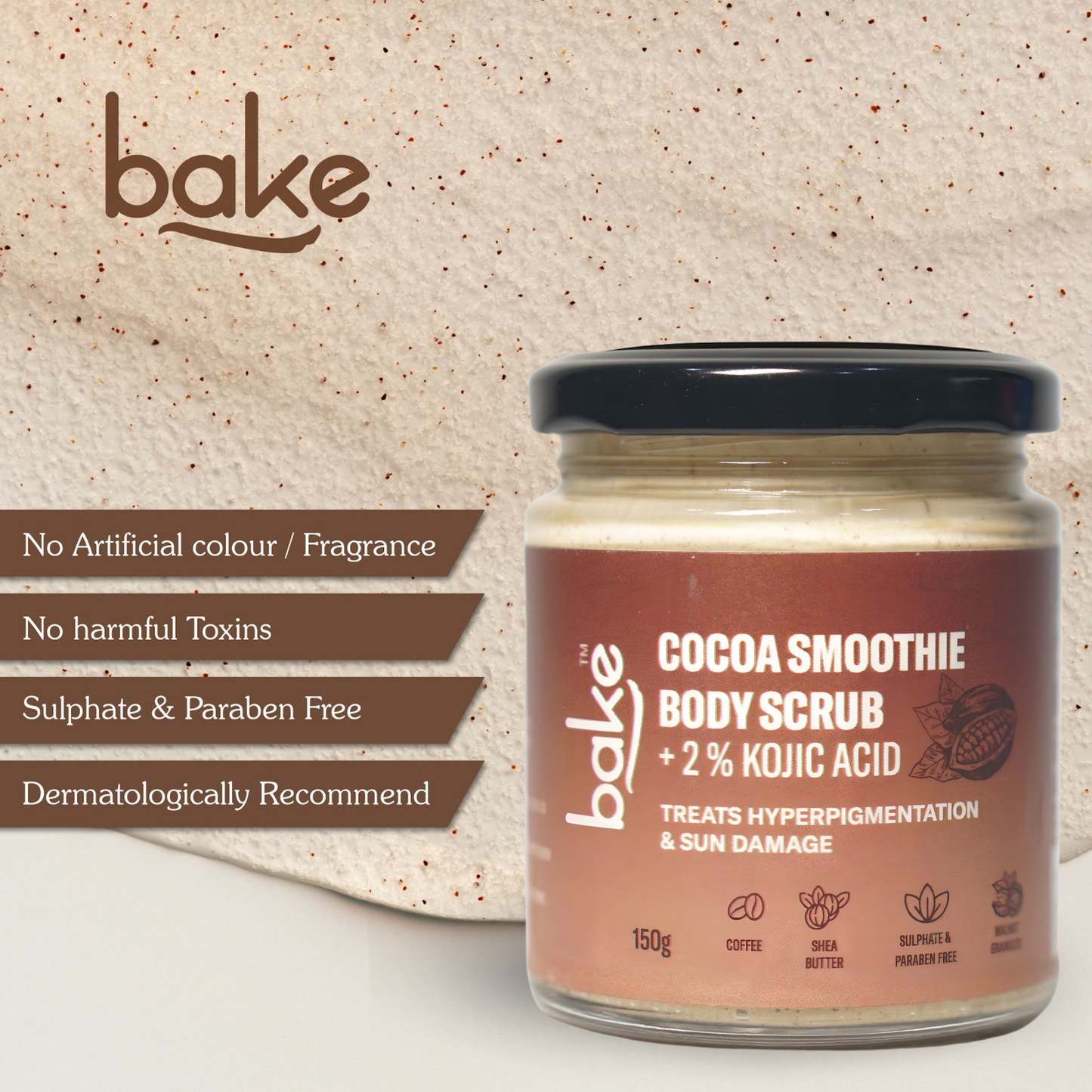 KOJIC ACID COCOA SMOOTHIE BODY SCRUB