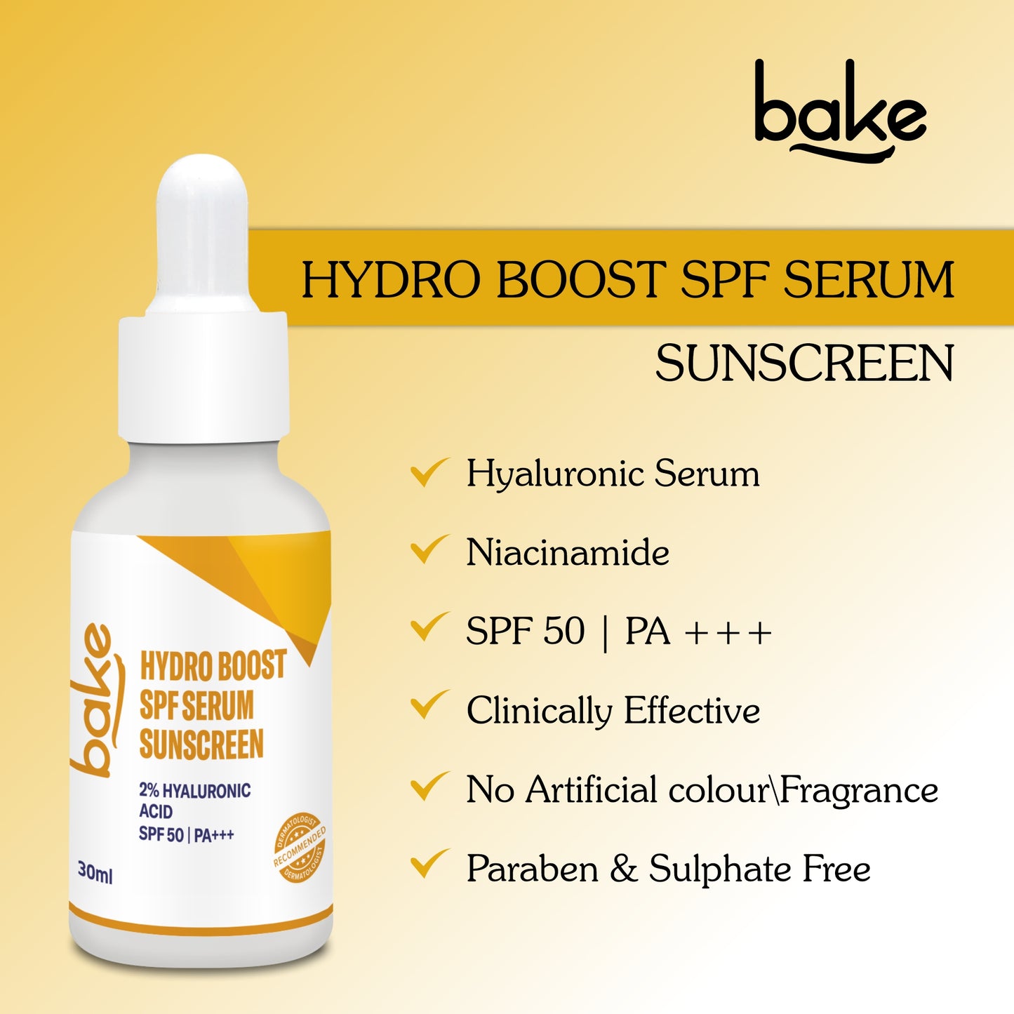 Hydro Boost SPF Serum Sunscreen