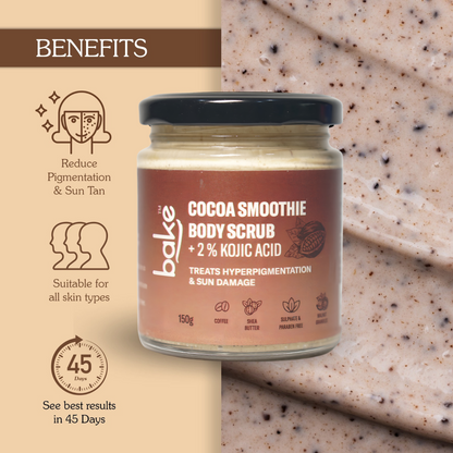 KOJIC ACID COCOA SMOOTHIE BODY SCRUB