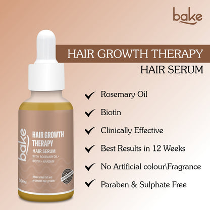 Hair Growth Therapy Serum with Rosemary + Anagain + Biotin