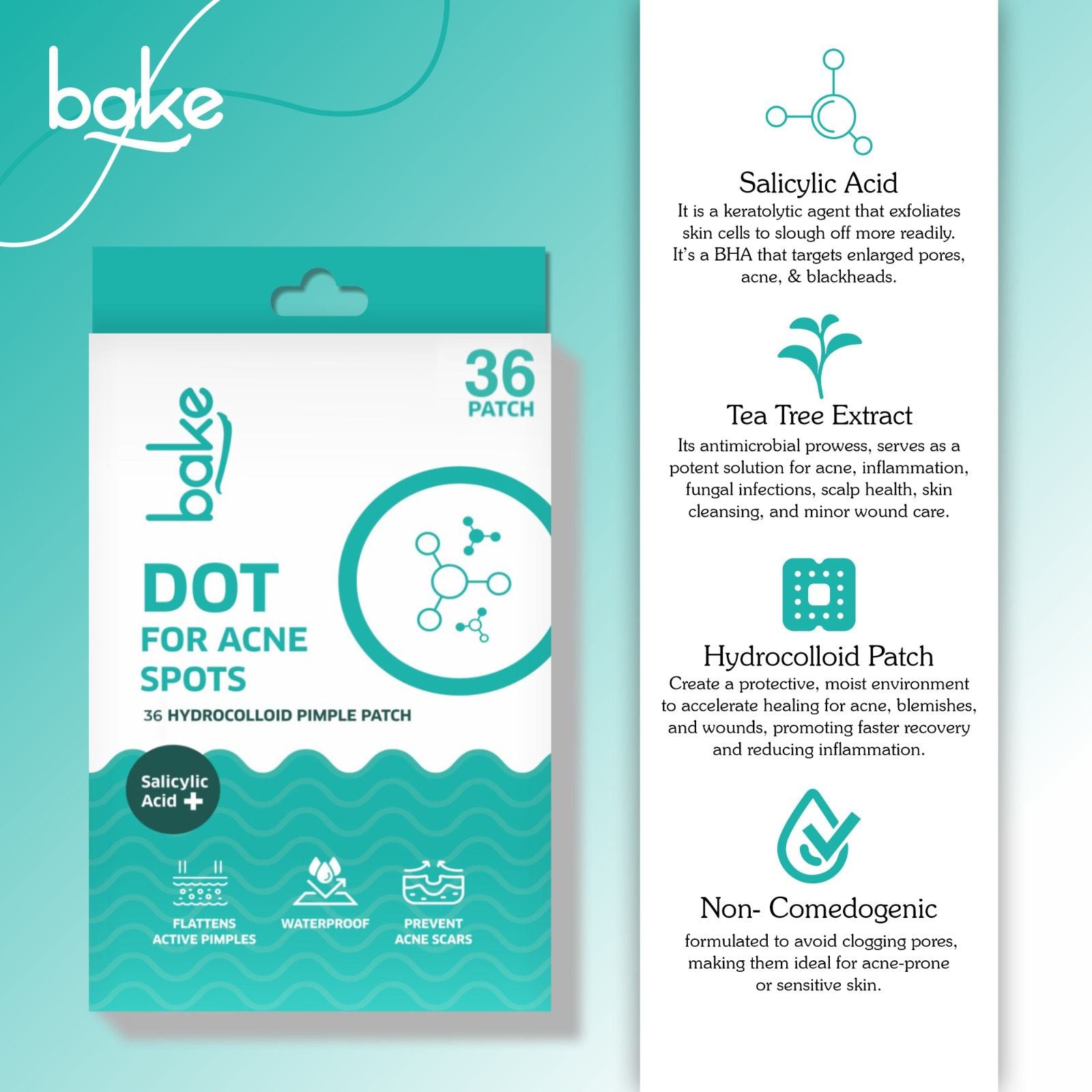 Salicylic Acid Dots for Acne Spots