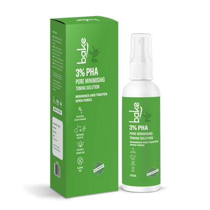 3% PHA Toner with Gluconolactone & Niacinamide for Minimising & Tightening Open Pores, Acne & Oil Control