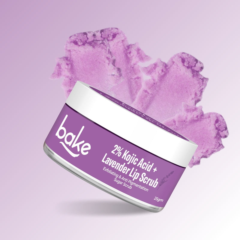 2% Kojic Acid Lavender Lip Scrub