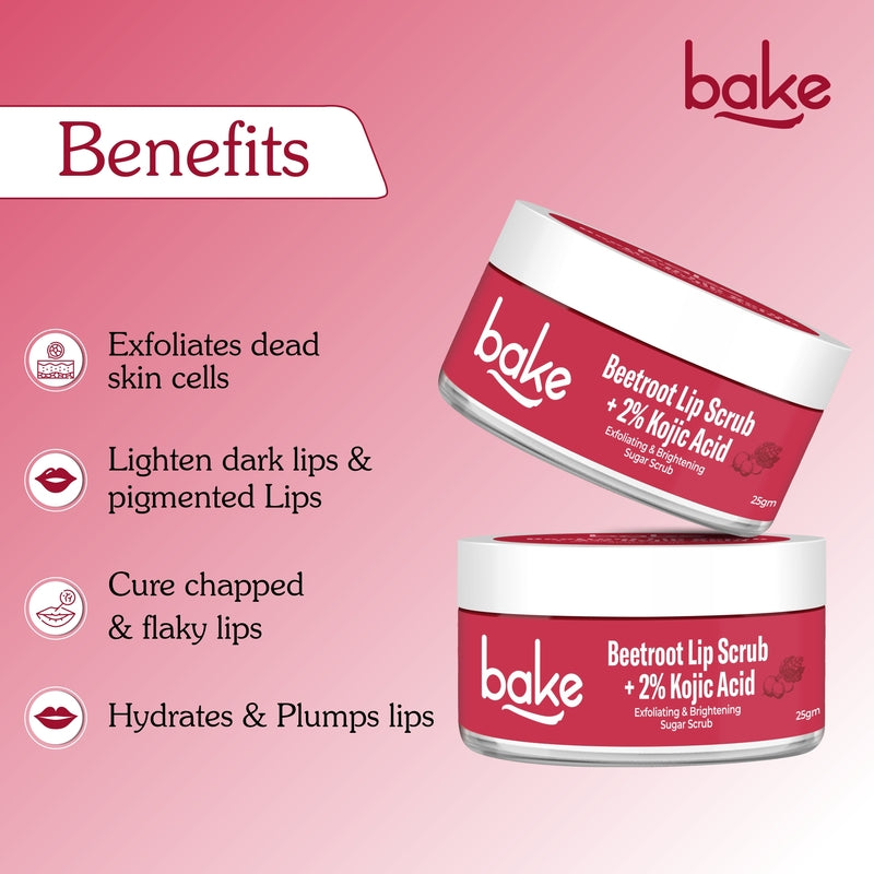 Kojic Acid Beetroot Lip Scrub