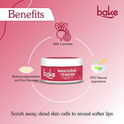 Kojic Acid Beetroot Lip Scrub