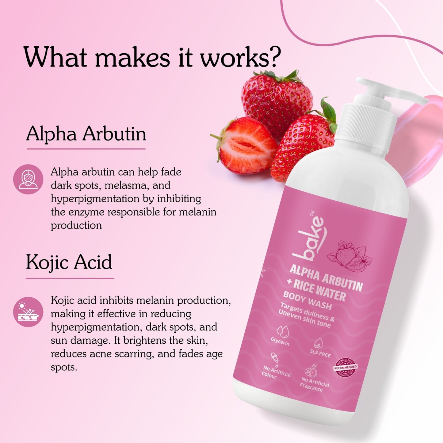 Alpha Arbutin + Rice Water Body Wash