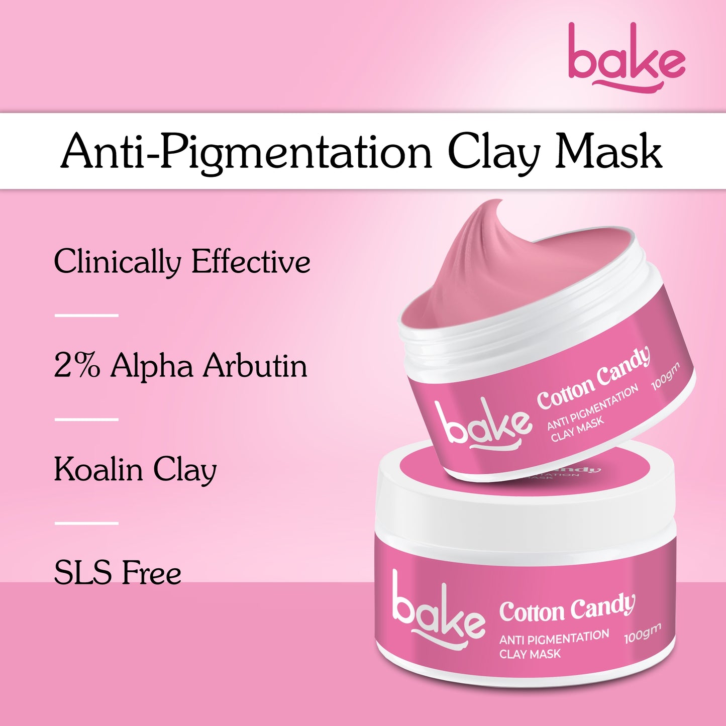 Anti Pigmentation Clay Mask with Alpha Arbutin