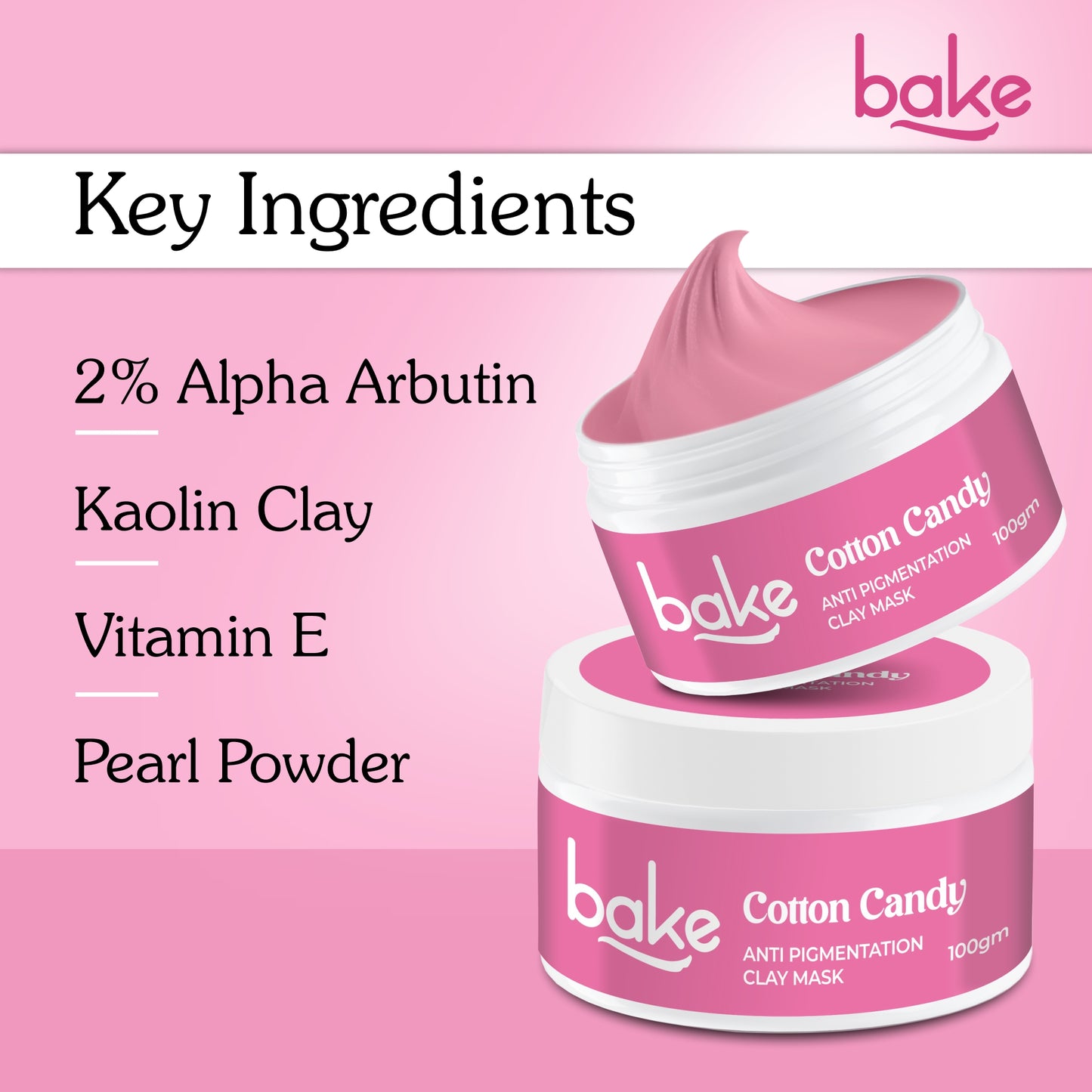 Anti Pigmentation Clay Mask with Alpha Arbutin