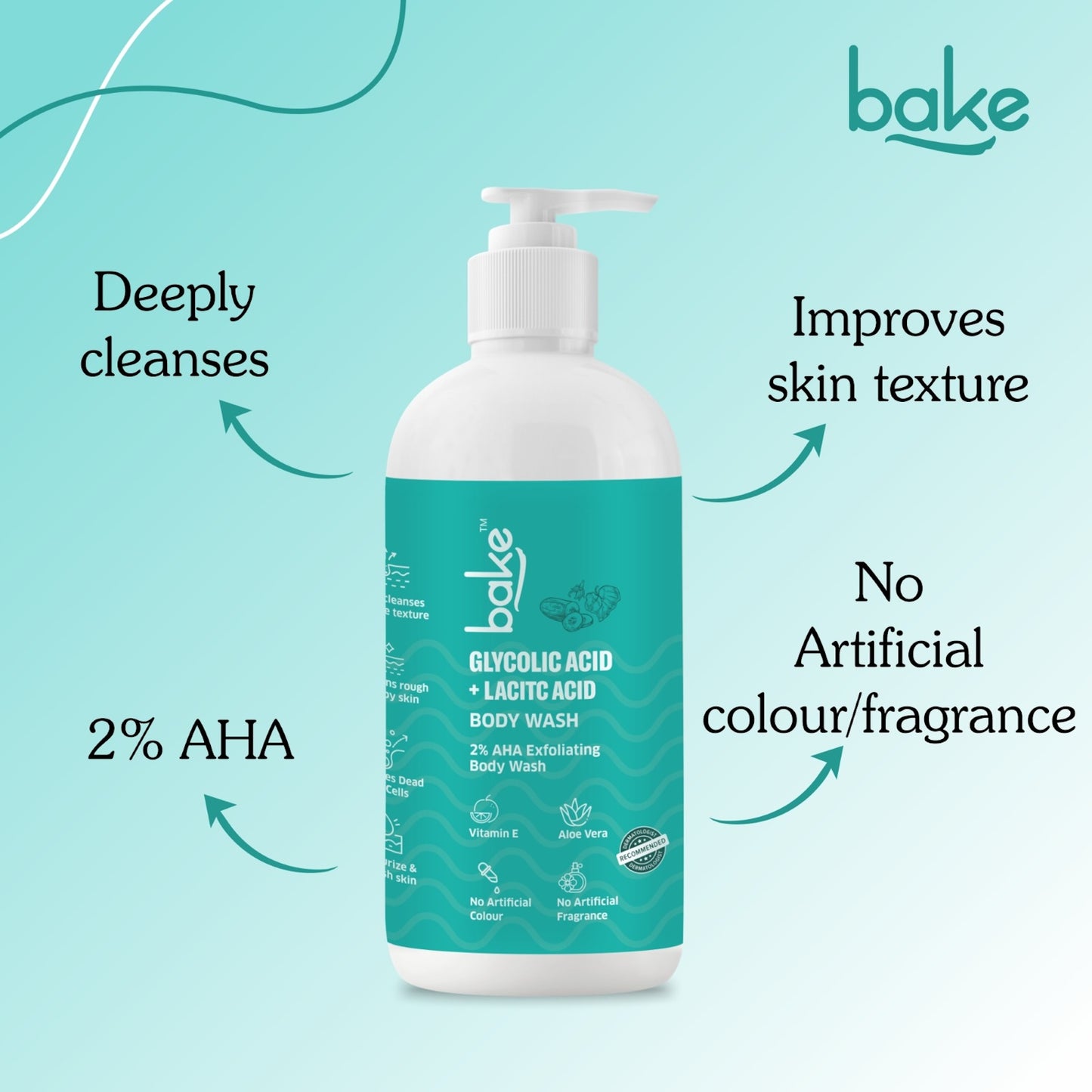 2% AHA Exfoliating Body Wash