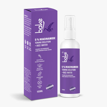 5% Niacinamide + Rice Water Toning Solution