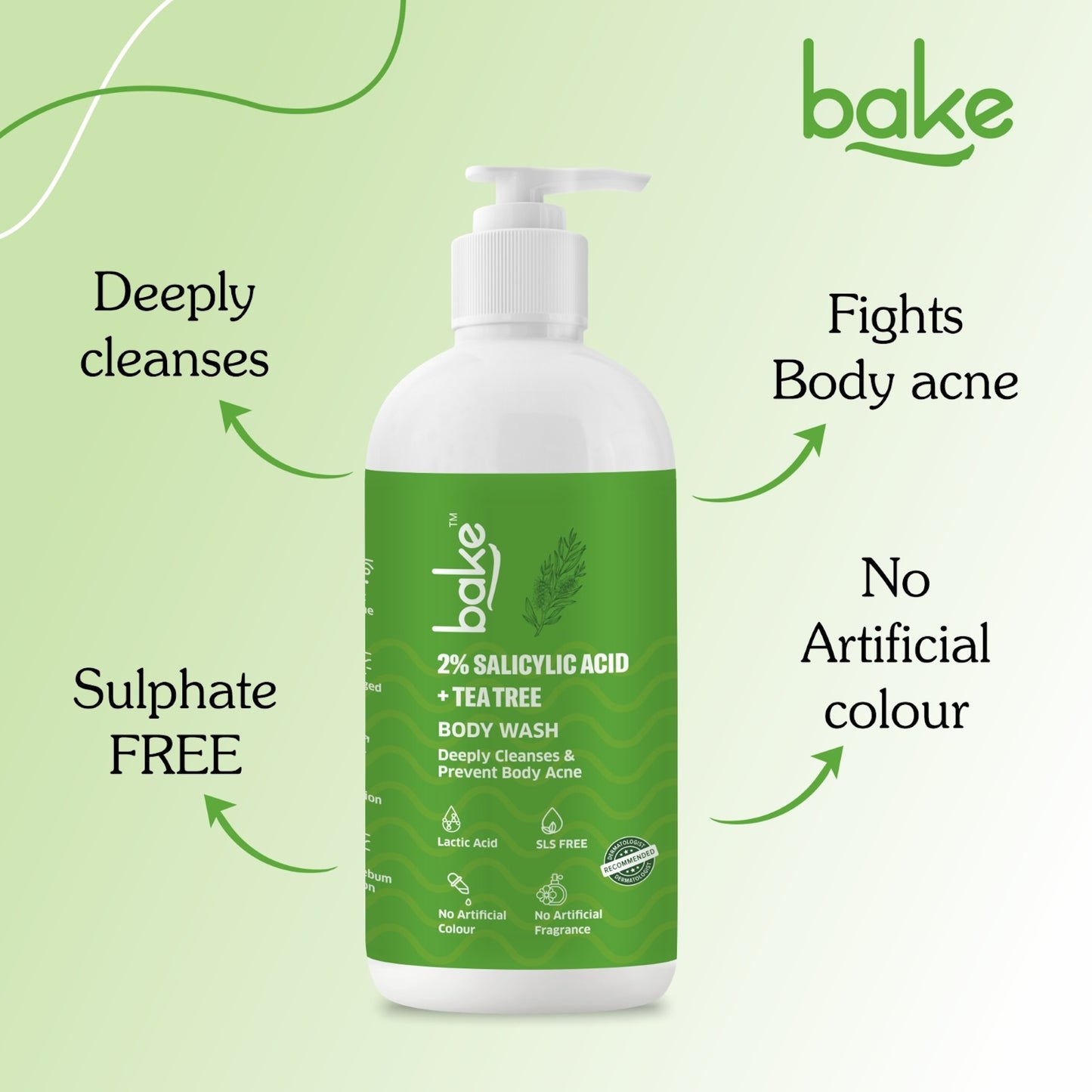 2% Salicylic Acid + Tea Tree Body Wash