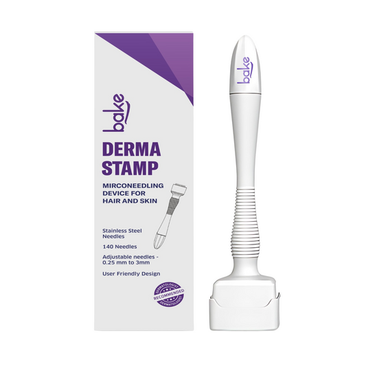 Derma Stamp with Stainless Steel Adjustable Needles 0.25mm to 3mm