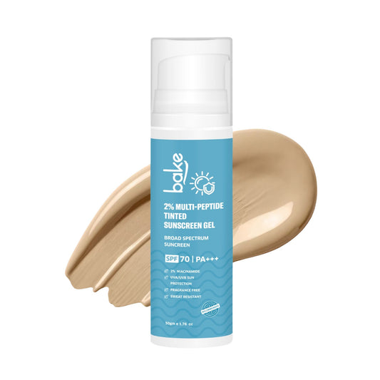 2% Multi Peptide Tinted Sunscreen SPF 70 PA+++