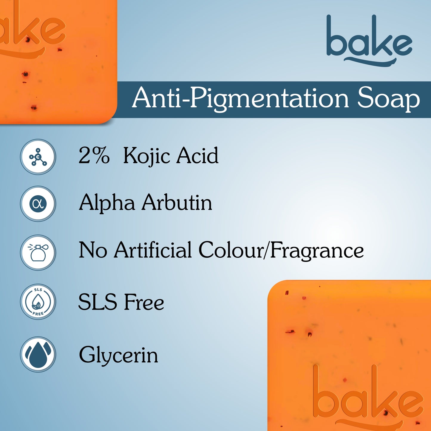 2% Kojic Acid + Alpha Arbutin Anti Pigmentation Soap (Pack of 2)